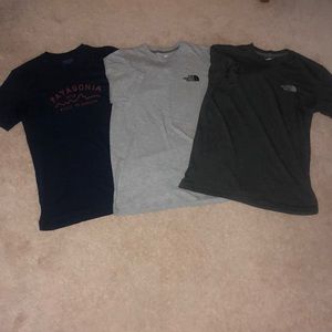 North Face Patagonia Bundle(3 shirts!!)